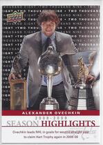 2009 Upper Deck Season Highlights #SH4 Alexander Ovechkin