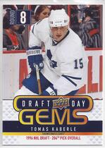 2009 Upper Deck Draft Day Gems #GEM3 Tomas Kaberle