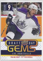 2009 Upper Deck Draft Day Gems #GEM5 Luc Robitaille