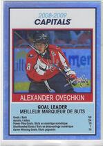 2009 Upper Deck OPC Team Checklist #TC30 Washington Capitals