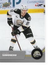 2021 Upper Deck CHL #207 Xavier Simoneau