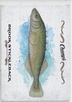 2015 Upper Deck Champs Fish #F-26 Brook Stickleback