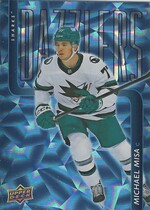 2025 Upper Deck Extended Dazzlers Blue #DZ-140 Michael Misa