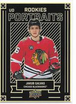 2022 Upper Deck UD Portraits Series 2 #P-69 Jakub Galvas