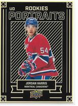 2022 Upper Deck UD Portraits Series 2 #P-58 Jordan Harris