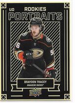 2022 Upper Deck UD Portraits Series 2 #P-61 Brayden Tracey