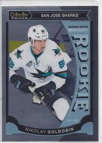 2015 Upper Deck O-Pee-Chee OPC Platinum Marquee Rookies #M19 Nikolay Goldobin