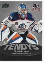 2022 Upper Deck AHL Tendys #T-10 Olivier Rodrigue