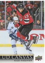 2018 Upper Deck UD Canvas #C51 Nico Hischier