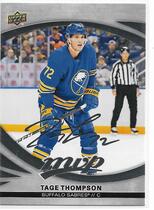2023 Upper Deck MVP Silver Script #13 Tage Thompson