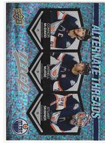 2023 Upper Deck MVP Alternate Threads #AT-15 Connor Mcdavid|Darnell Nurse|Stuart Skinner