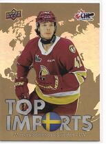 2022 Upper Deck CHL Top Imports #TI-3 Markas Samenas