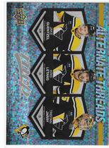 2023 Upper Deck MVP Alternate Threads #AT-7 Jake Guentzel|Kris Letang|Tristan Jarry