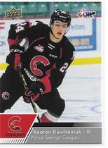 2022 Upper Deck CHL #115 Keaton Dowhaniuk