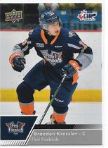 2022 Upper Deck CHL #123 Braeden Kressler