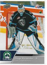 2022 Upper Deck CHL #250 Gage Alexander