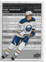 2023 Upper Deck Stat Box Fillers #SB-19 Tage Thompson