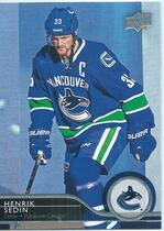 2014 Upper Deck Base Set Series 2 #431 Henrik Sedin