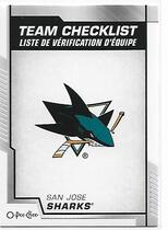 2020 Upper Deck O-Pee-Chee OPC #574 San Jose Sharks