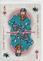 2018 Upper Deck O-Pee-Chee OPC Playing Cards #6H Joe Thornton