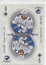 2018 Upper Deck O-Pee-Chee OPC Playing Cards #9S Daniel Sedin