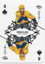 2023 Upper Deck O-Pee-Chee OPC Playing Cards #4S Roman Josi