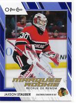 2023 Upper Deck O-Pee-Chee OPC Blue Border #551 Jaxson Stauber