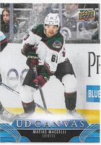 2023 Upper Deck UD Canvas Series 2 #C125 Matias Maccelli