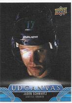 2023 Upper Deck UD Canvas Series 2 #C187 Jaden Schwartz