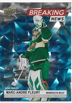 2024 Upper Deck Breaking News #BN-22 Marc-Andre Fleury