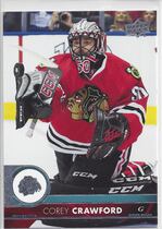 2017 Upper Deck Base Set #40 Corey Crawford