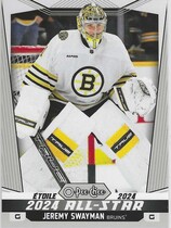2024 Upper Deck O-Pee-Chee OPC #504 Jeremy Swayman
