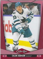 2024 Upper Deck O-Pee-Chee OPC Red Border #123 Calen Addison