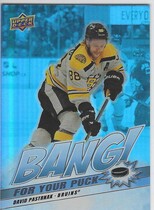 2024 Upper Deck Bang For Your Puck #BP-9 David Pastrnak