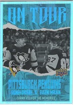 2024 Upper Deck On Tour #OT-12 Evgeni Malkin|Sidney Crosby