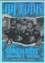 2024 Upper Deck On Tour #OT-16 Mason Mctavish|Trevor Zegras