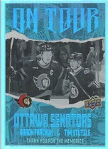 2024 Upper Deck On Tour #OT-17 Brady Tkachuk|Tim Stutzle