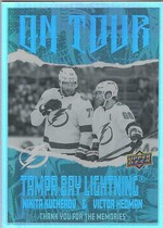 2024 Upper Deck On Tour #OT-19 Nikita Kucherov|Victor Hedman