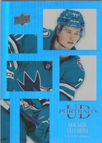2024 Upper Deck UD Portraits Series 2 #P-37 Macklin Celebrini