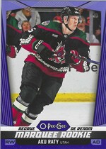 2024 Upper Deck O-Pee-Chee OPC Blue Border #569 Aku Raty