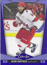2024 Upper Deck O-Pee-Chee OPC Blue Border #180 Jalen Chatfield