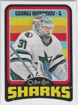 2024 Upper Deck O-Pee-Chee OPC Retro #598 Georgi Romanov
