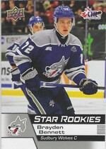 2025 Upper Deck CHL #390 Brayden Bennett