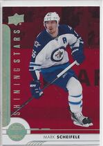 2017 Upper Deck Shining Stars Centers Red #SSC-6 Mark Scheifele