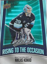 2025 Upper Deck MVP Rising to the Occasion #RO-35 Niklas Kokko