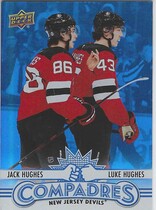 2025 Upper Deck Compadres #CM-5 Jack Hughes|Luke Hughes