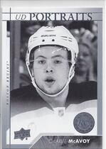 2017 Upper Deck UD Portraits #P-59 Charlie Mcavoy