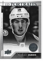2017 Upper Deck UD Portraits Series 2 #P-70 Pierre-Luc Dubois