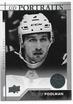 2017 Upper Deck UD Portraits Series 2 #P-71 Tucker Poolman