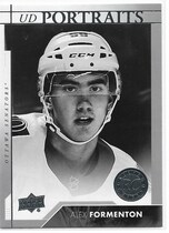 2017 Upper Deck UD Portraits Series 2 #P-78 Alex Formenton